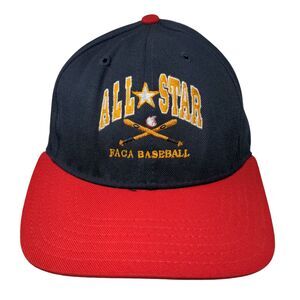 All Star Faca Baseball Snapback Hat Multi Large/XL Colorblock Pro-Line